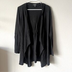 VERVE Ami Black Hooded Cardigan